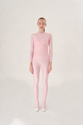 Pink Footed Leggings