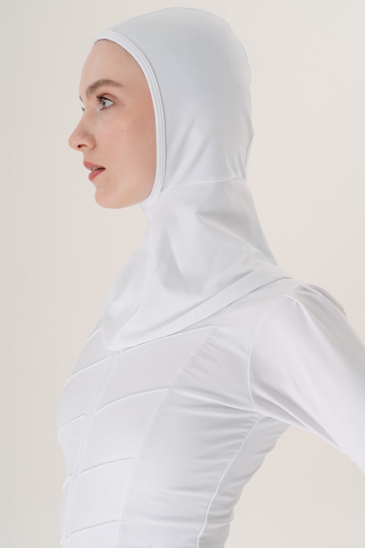 White Sport Hijab