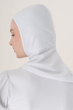 White Sport Hijab