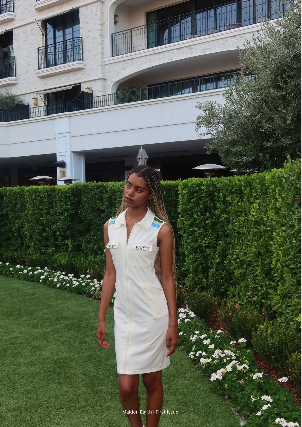 White Golf Dress