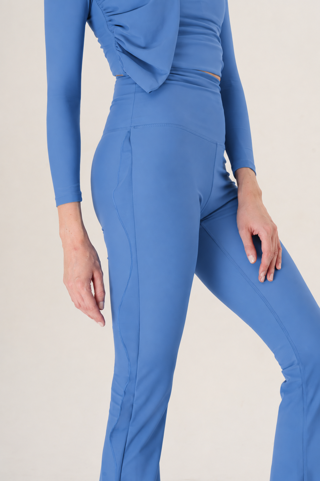 Persian Blue Flare Leggings
