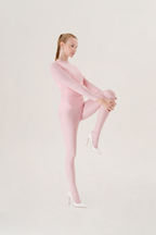 Pink Footed Leggings
