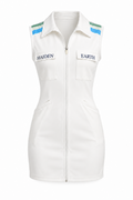 White Golf Dress