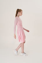 Pink Asymmetrical Skirt