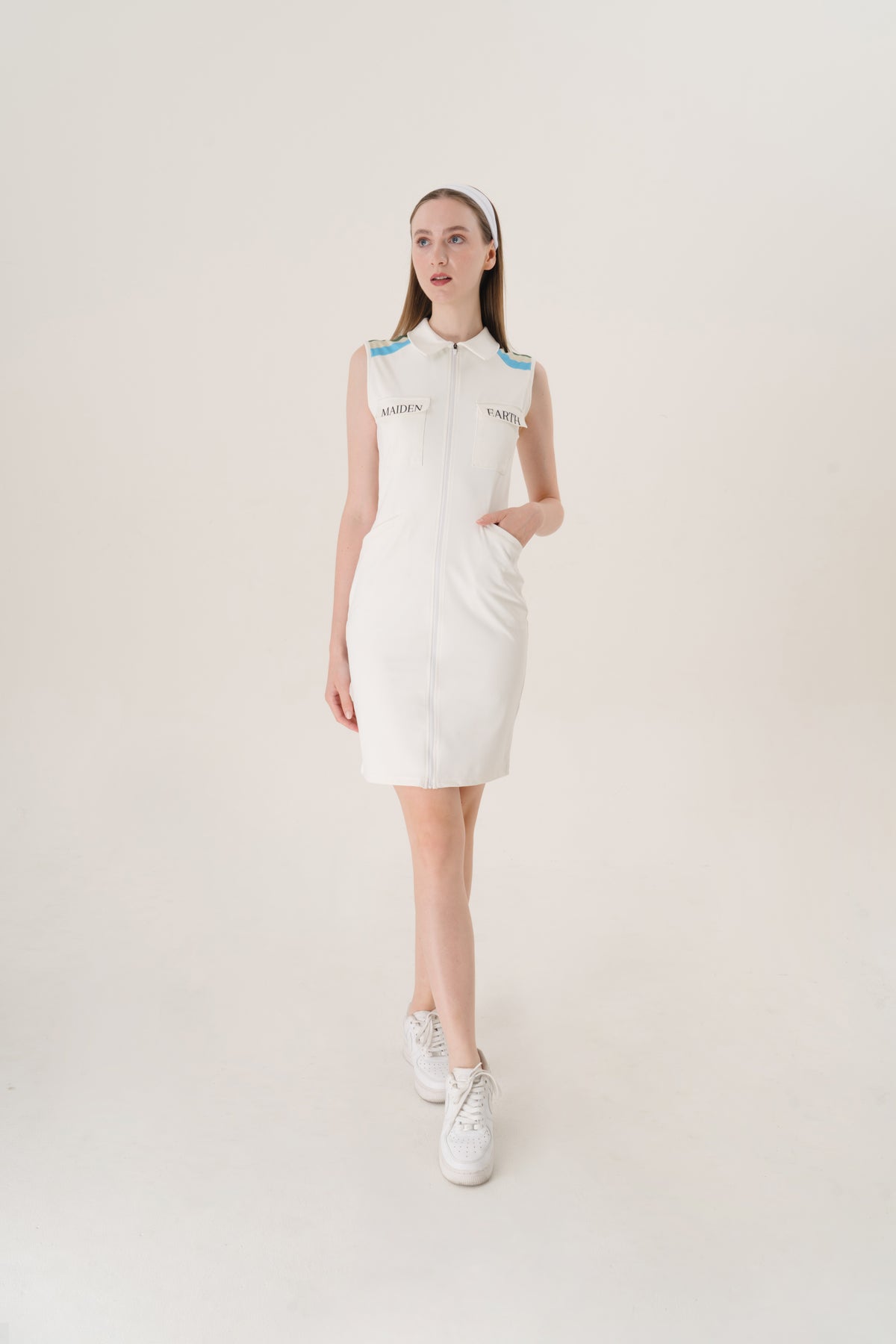 White Golf Dress
