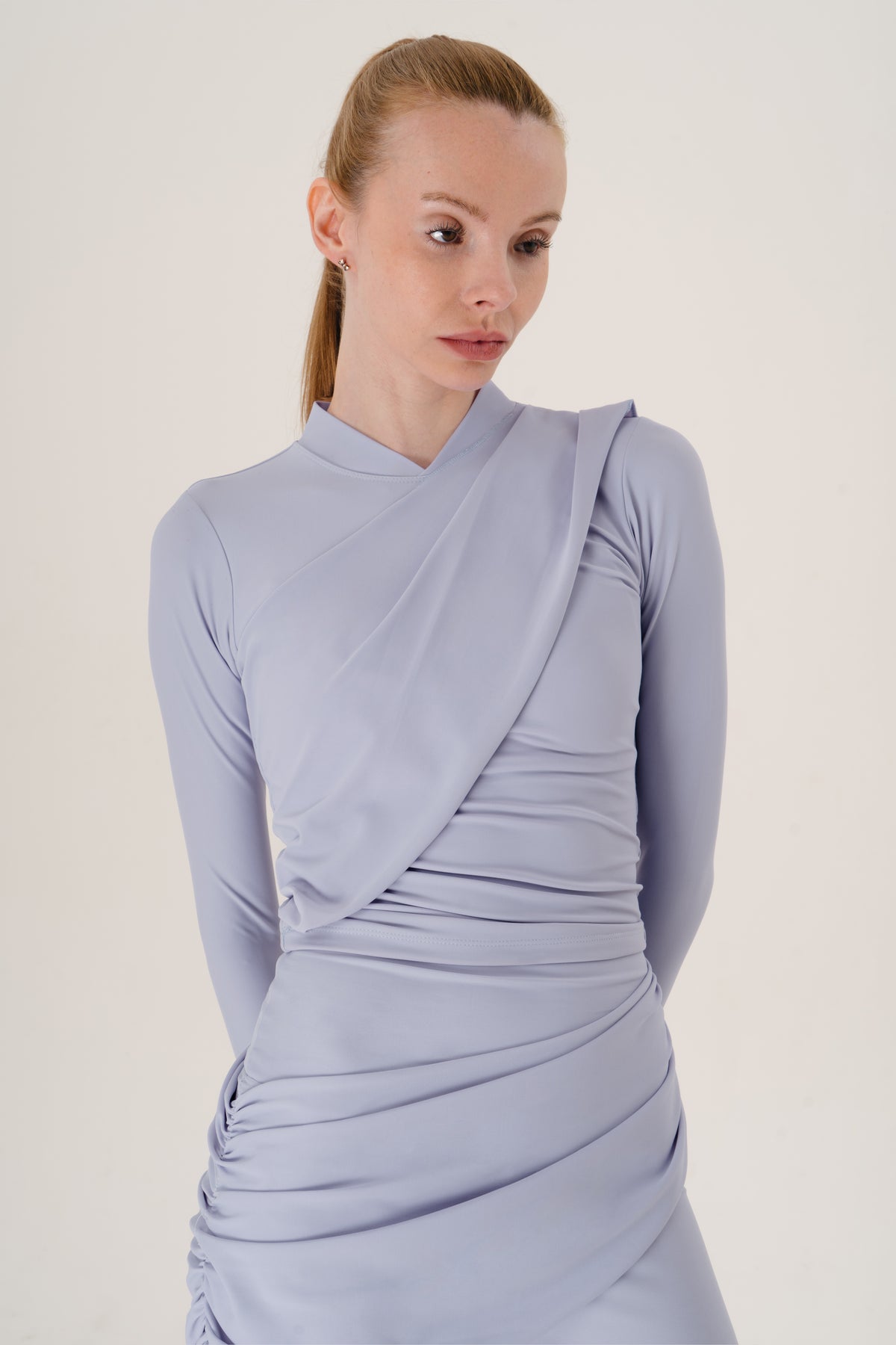 Lavender Long-Sleeve Top