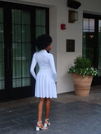 White Midi Tennis Skirt