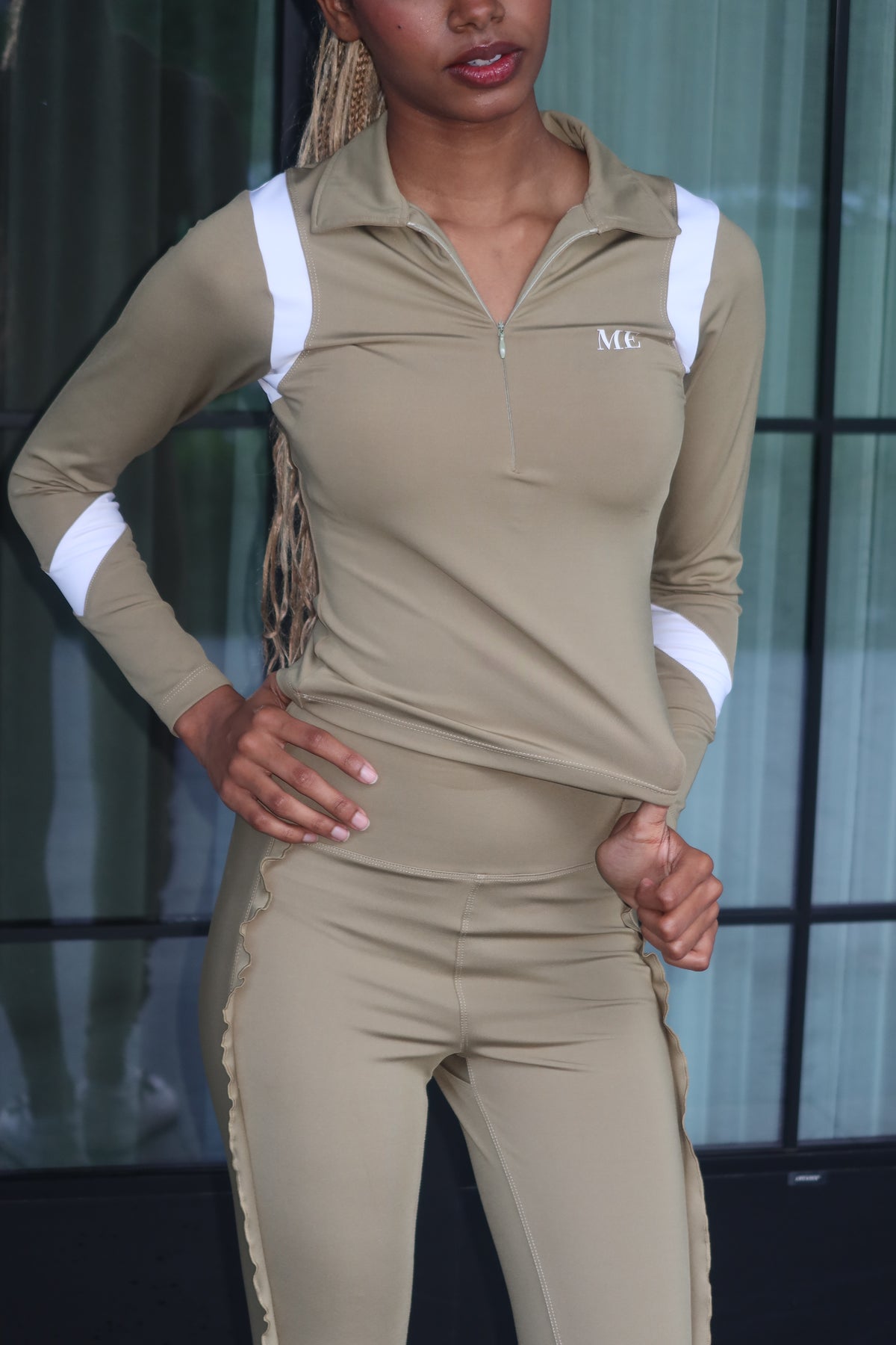 Olive Activewear Set