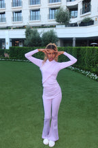 Lavender Long-Sleeve Top