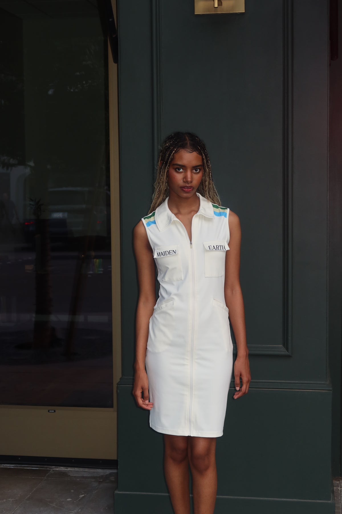 White Golf Dress
