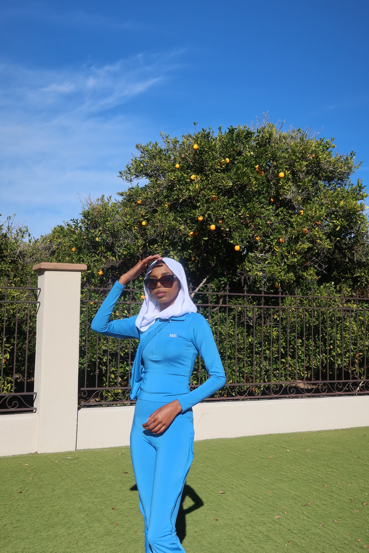 Persian Blue Activewear Set