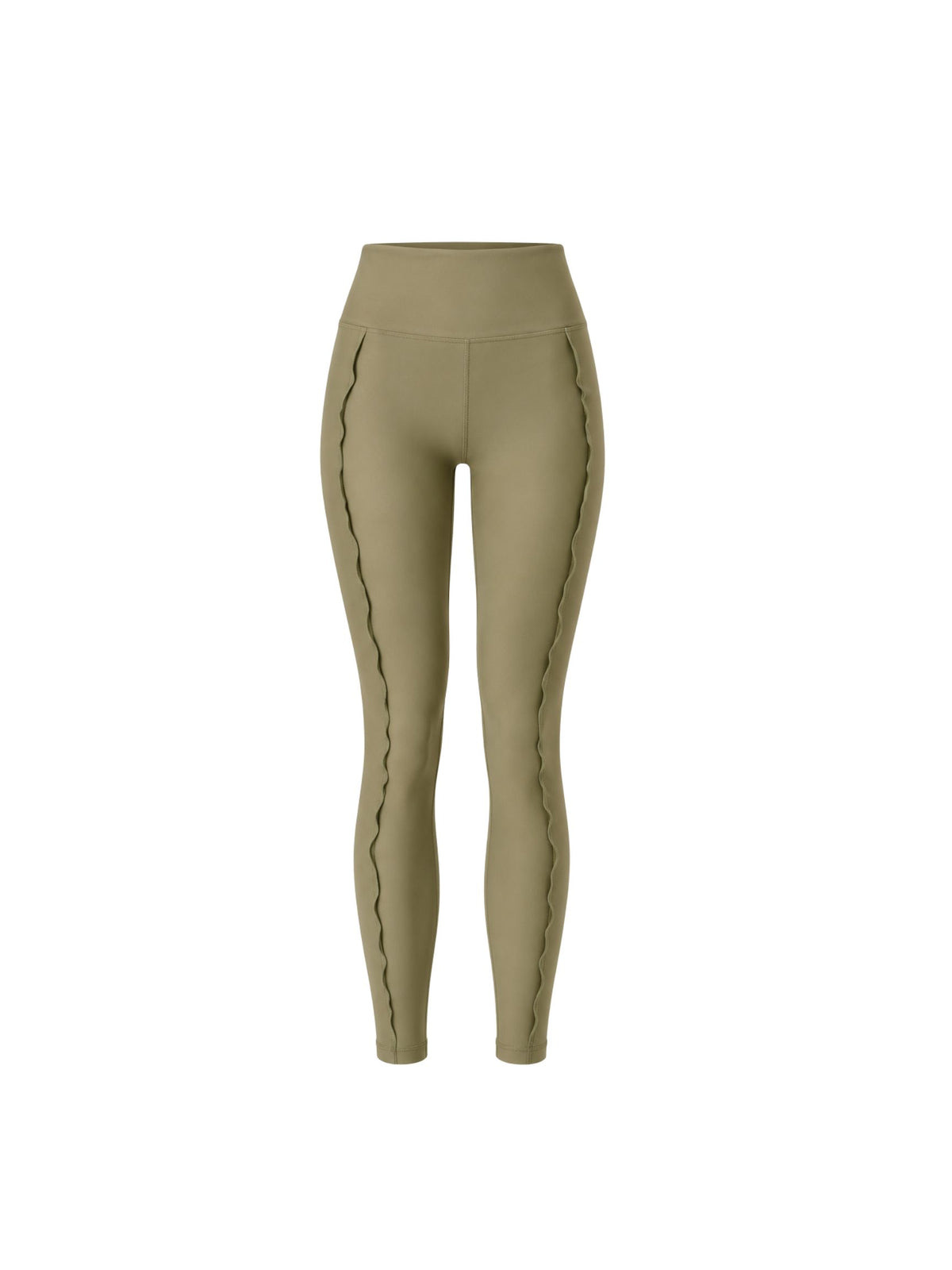 Olive High-Waisted Leggings